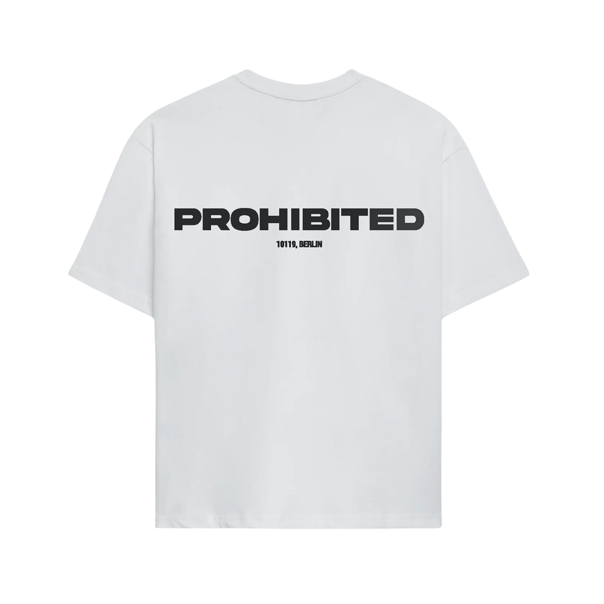 T-Shirt Prohibited 10119 Branca