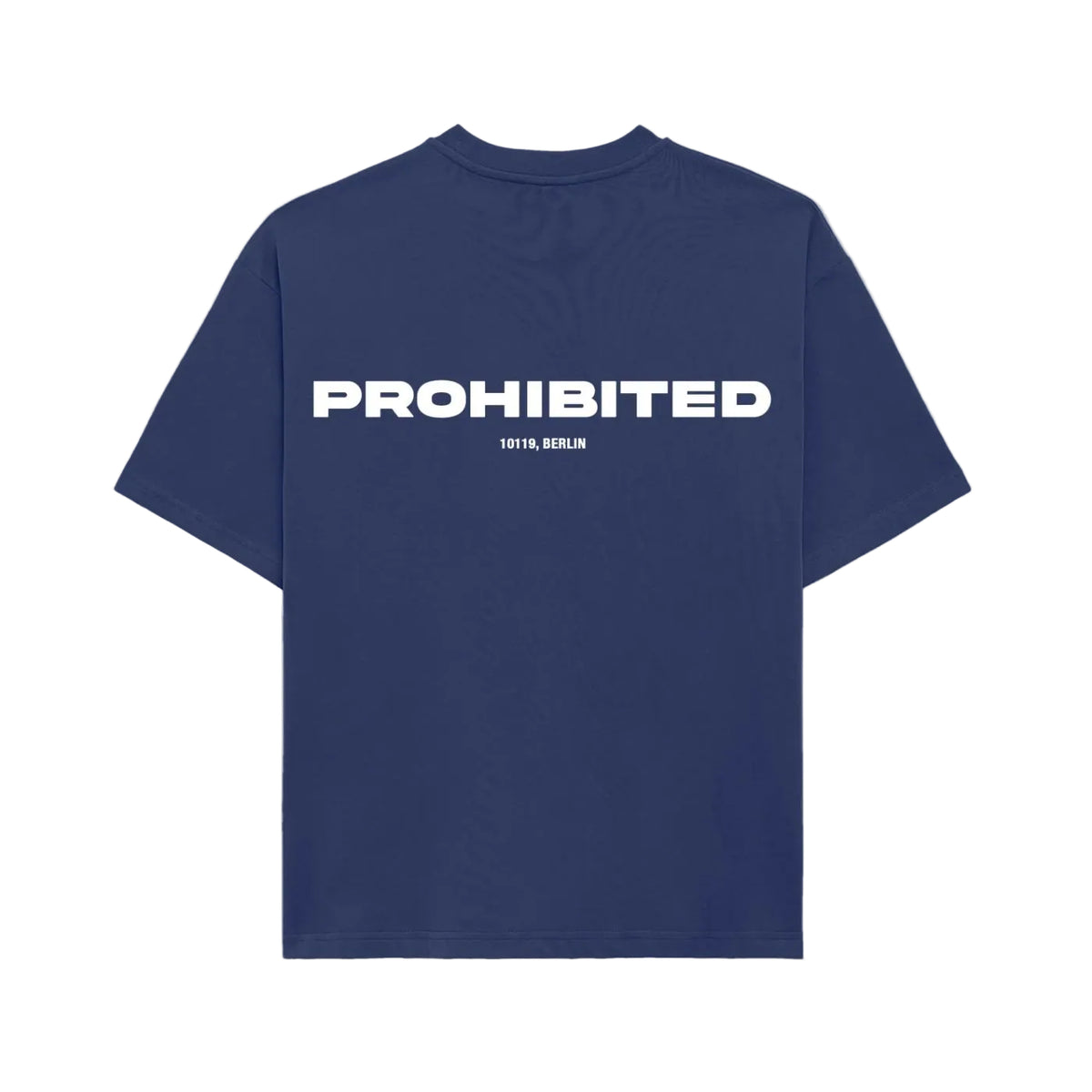 T-Shirt Prohibited 10119 Azul