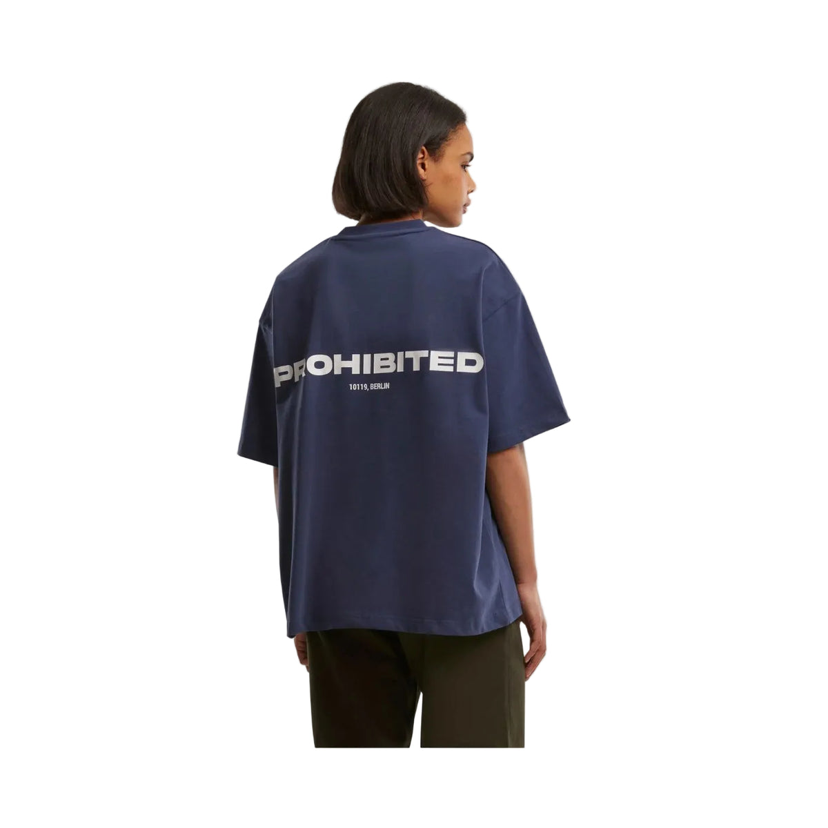T-Shirt Prohibited 10119 Azul