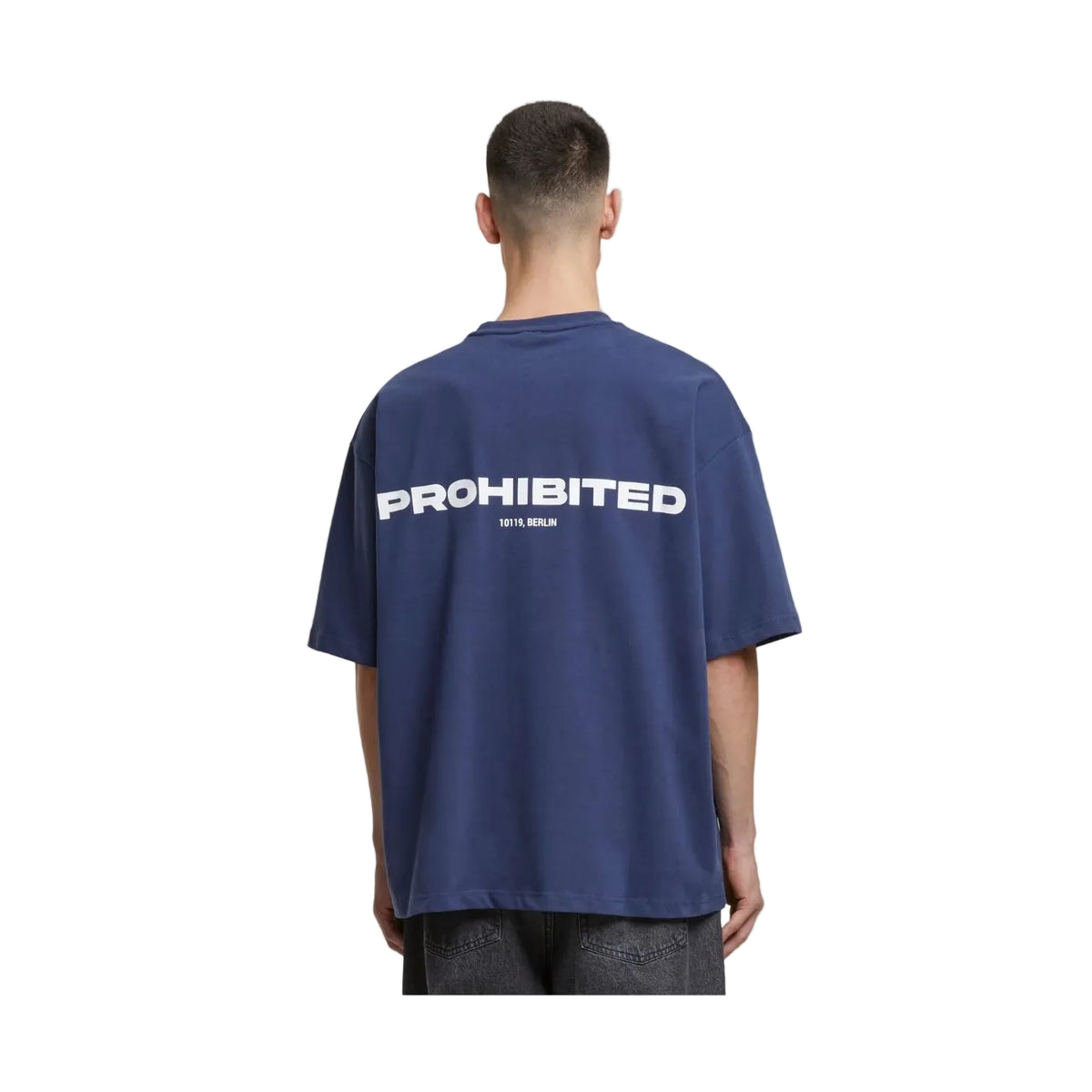 T-Shirt Prohibited 10119 Azul