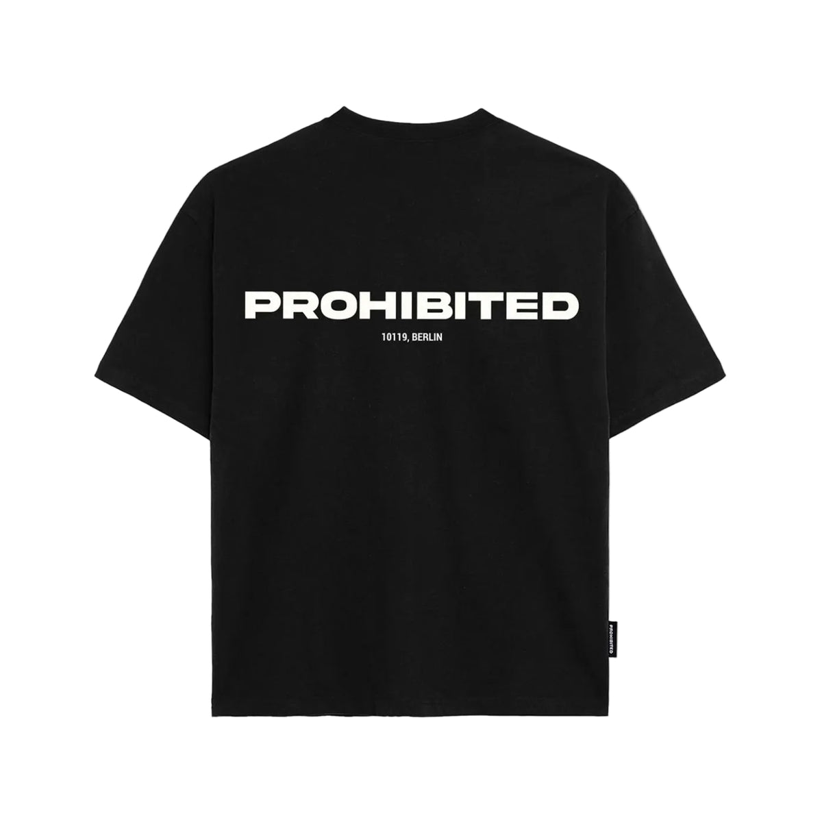 T-Shirt Prohibited 10119 Preto