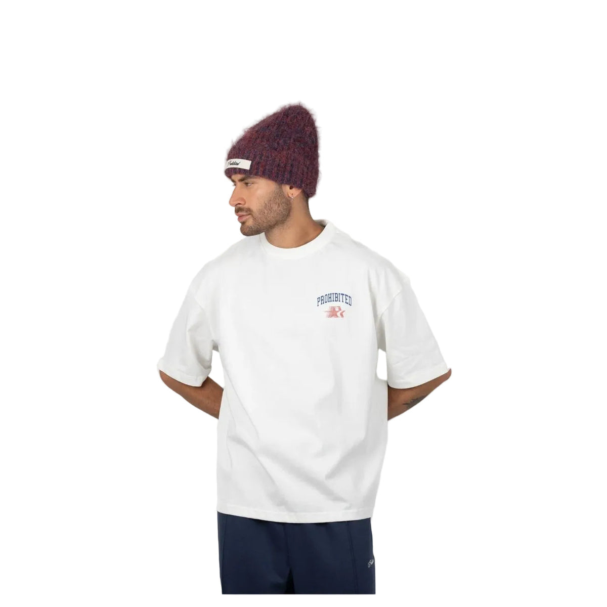 T-Shirt Prohibited Avantgarde Branca