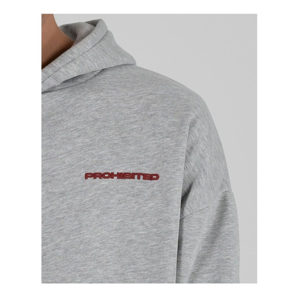 Hoodie Prohibited 10119 Cinzento