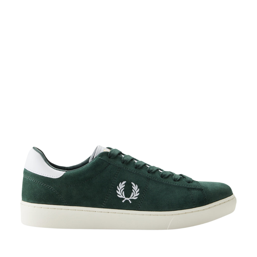 Sapatilhas Spencer Fred Perry em carmurça verdes