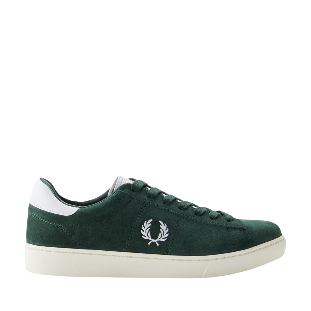 Sapatilhas Spencer Fred Perry em carmurça verdes