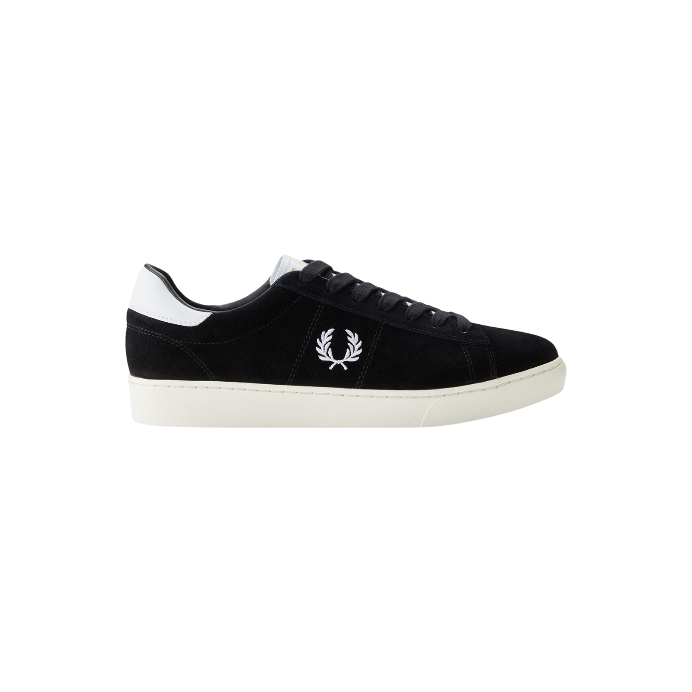 Sapatilhas Spencer Fred Perry em carmurça pretas
