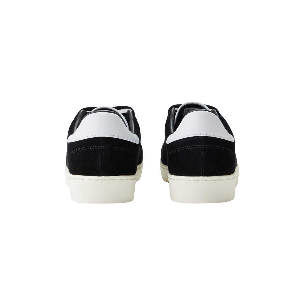 Sapatilhas Spencer Fred Perry em carmurça pretas