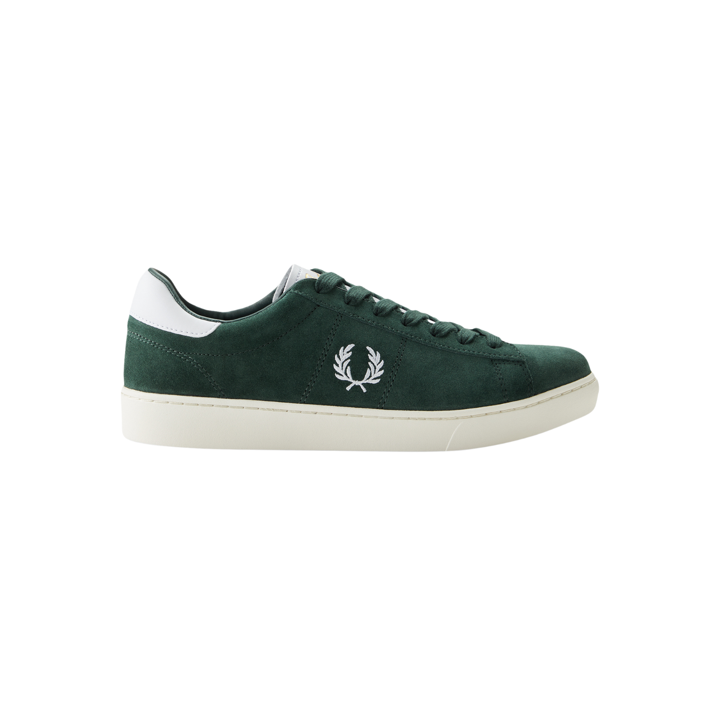 Sapatilhas Spencer Fred Perry em carmurça verdes