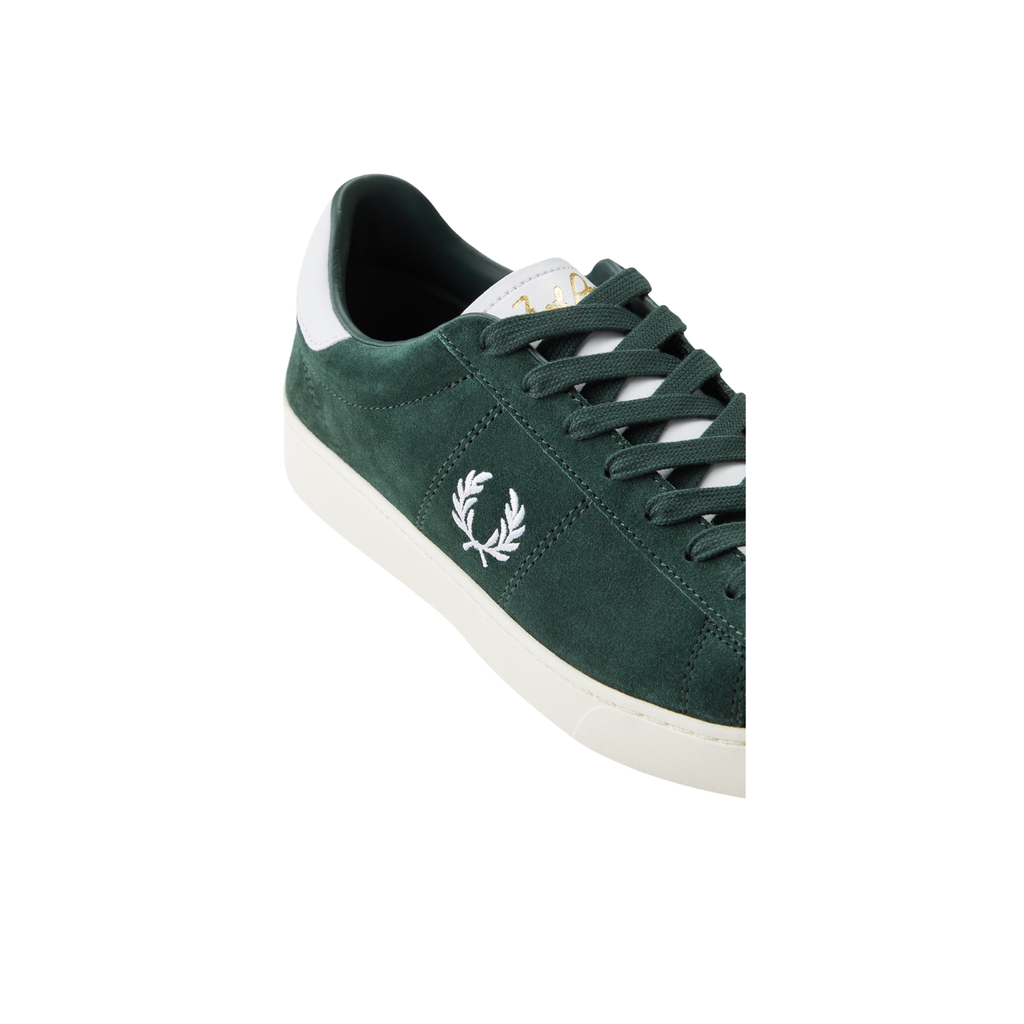Sapatilhas Spencer Fred Perry em carmurça verdes