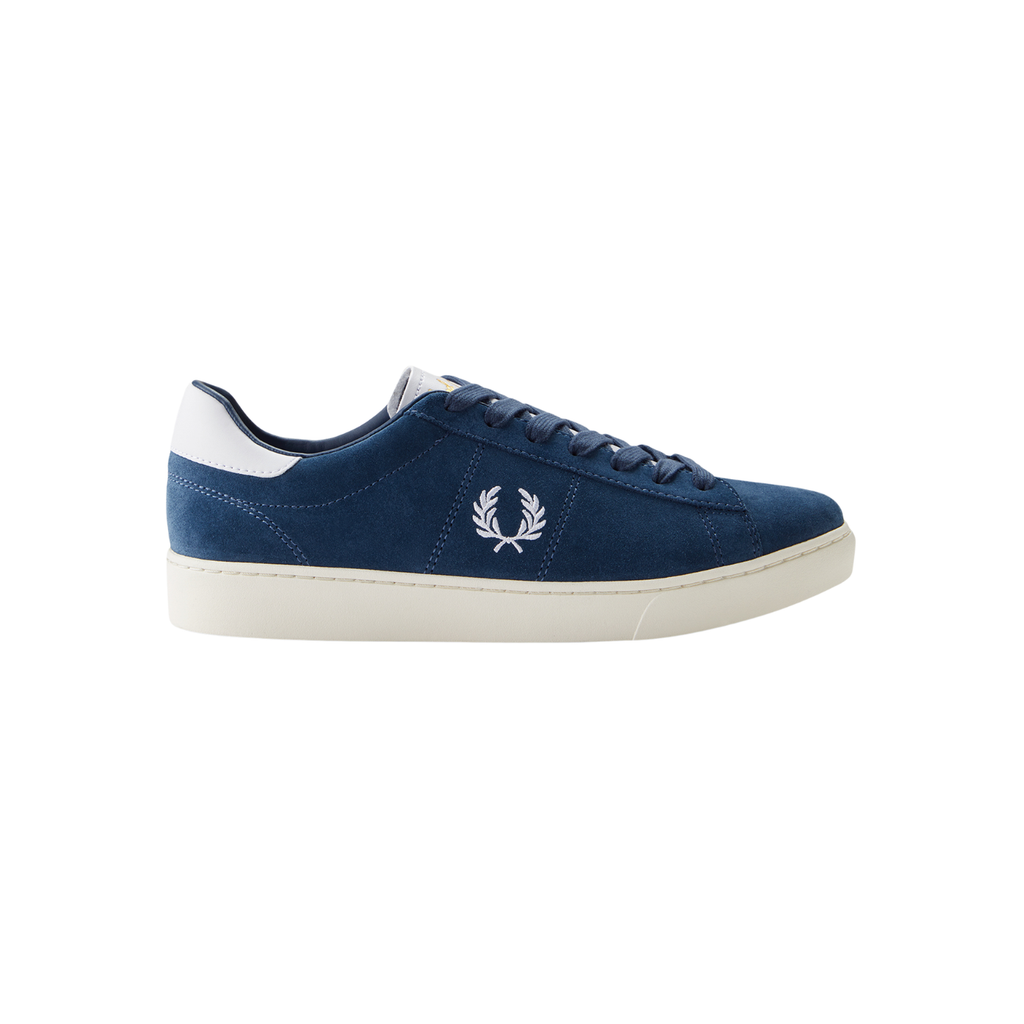 Sapatilhas Spencer Fred Perry em carmurça azuis