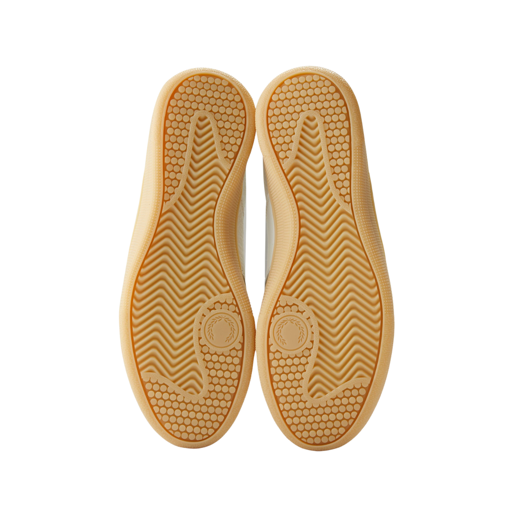 Sapatilhas B3418 Fred Perry em pele Porcelana