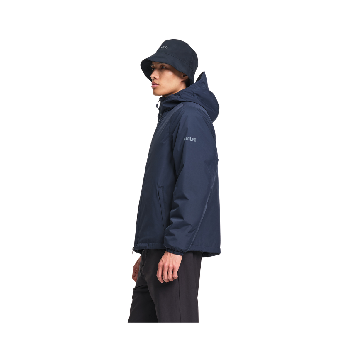 Blusão c/Capuz Rainpack 70 MTD AIGLE Azul Marinho
