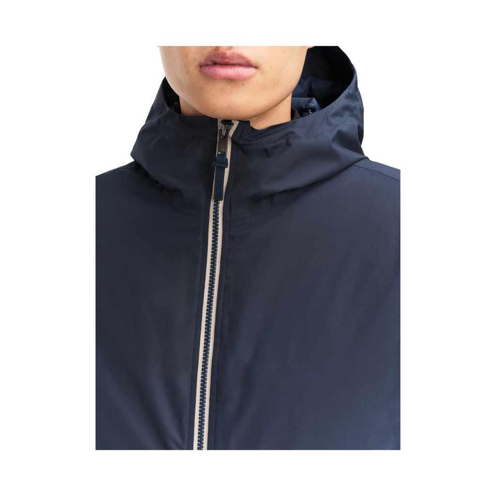 Rainpack 90 MTD Hooded Jacket AIGLE Navy Blue
