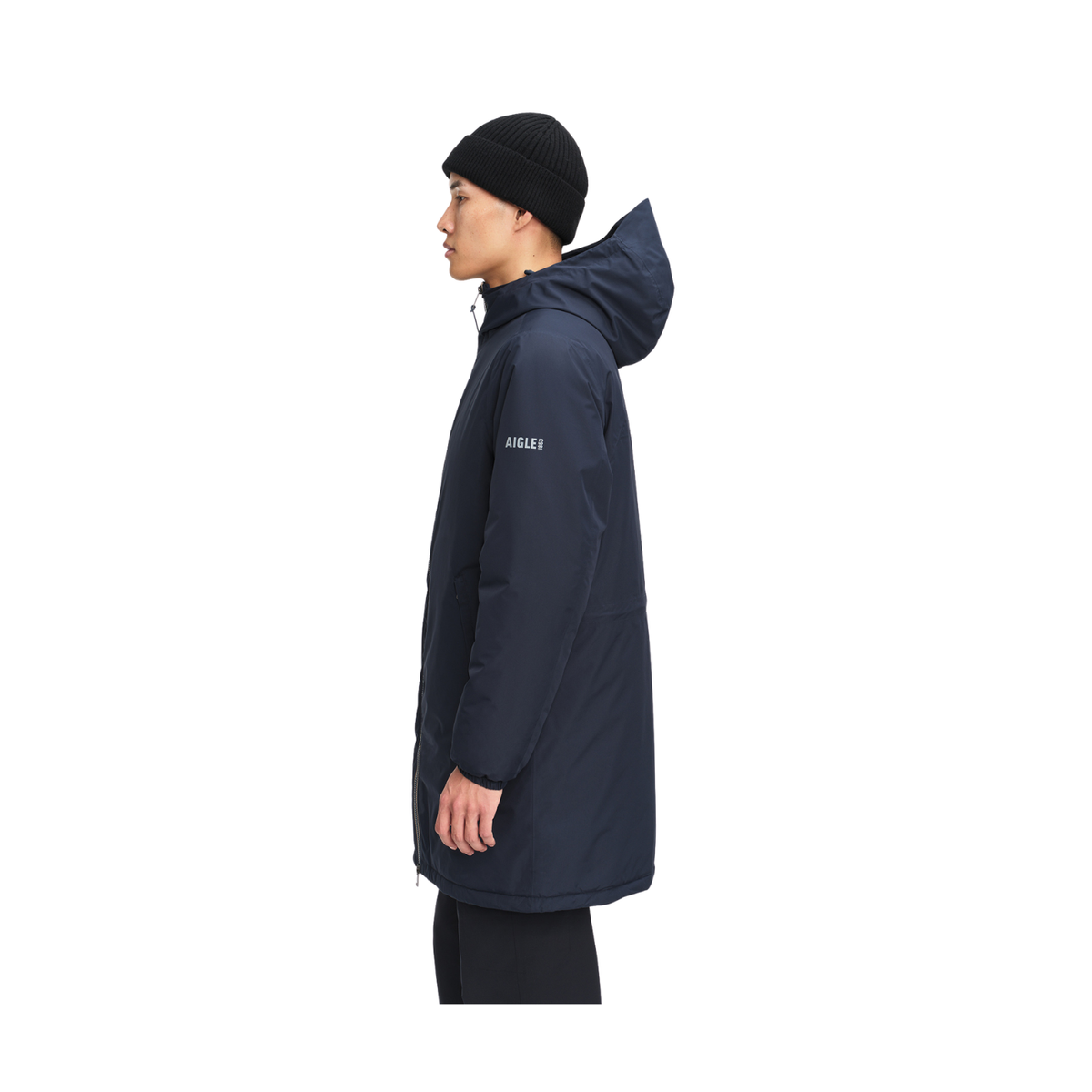 Rainpack 90 MTD Hooded Jacket AIGLE Navy Blue