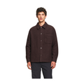 AIGLE Brown Wool Overshirt