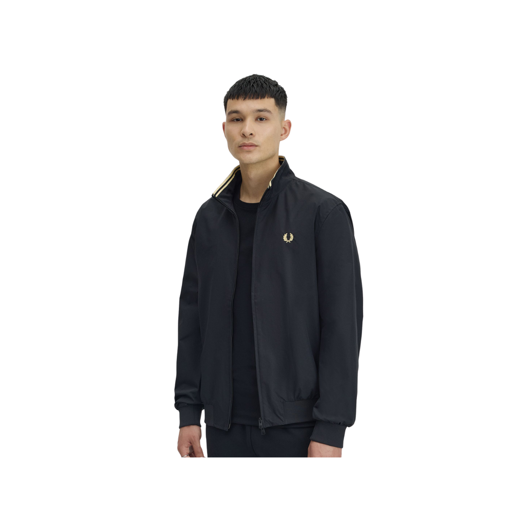 Fred Perry Brentham Black Jacket