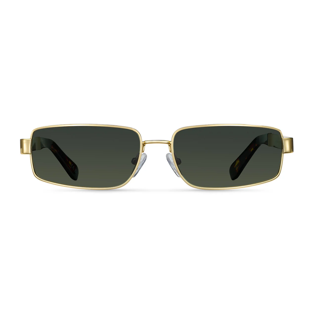 Meller Jelani Gold Olive Sunglasses