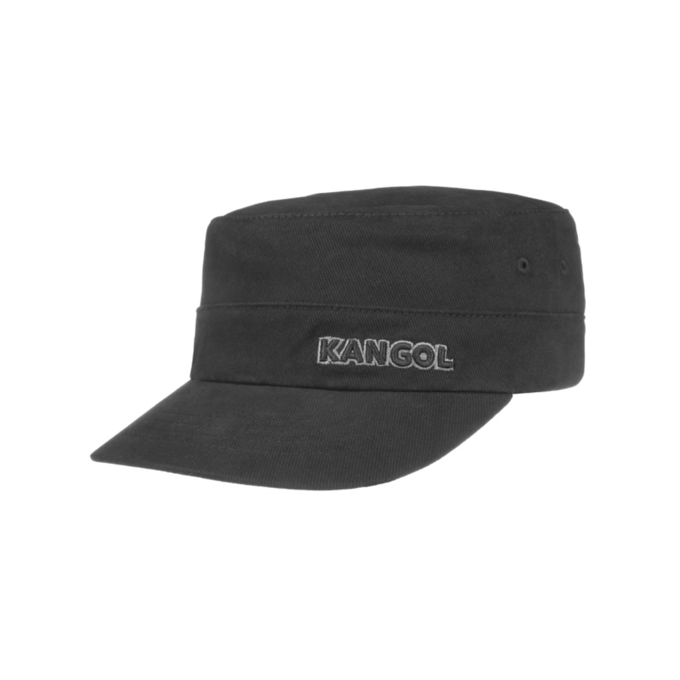 Chapéu unissexo Kangol Ripstop Army Preto