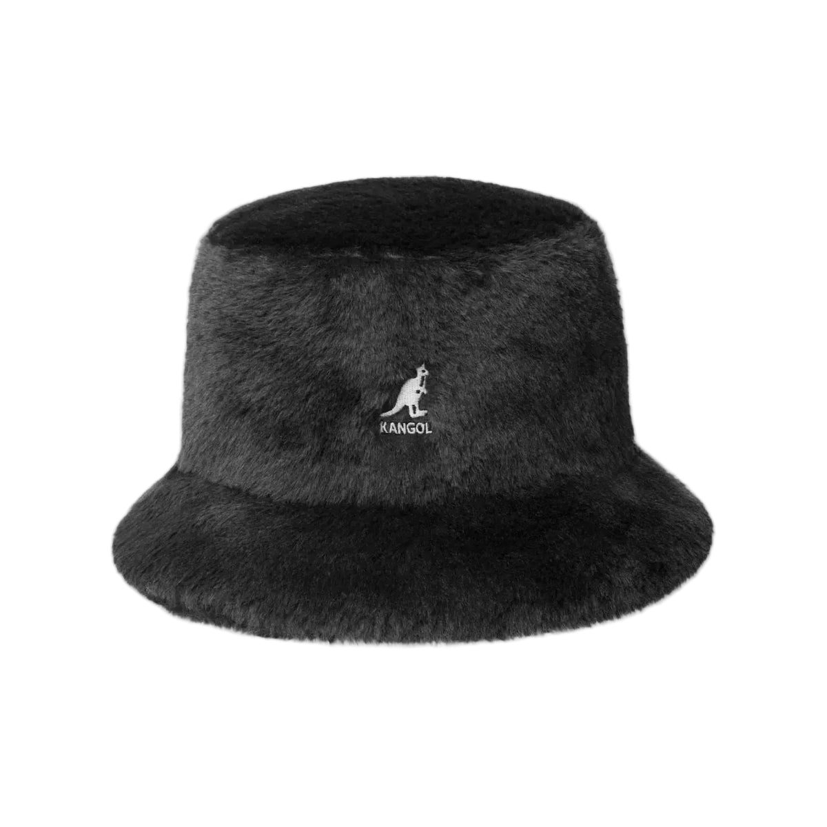 Bucket Kangol Faux Fur Preto