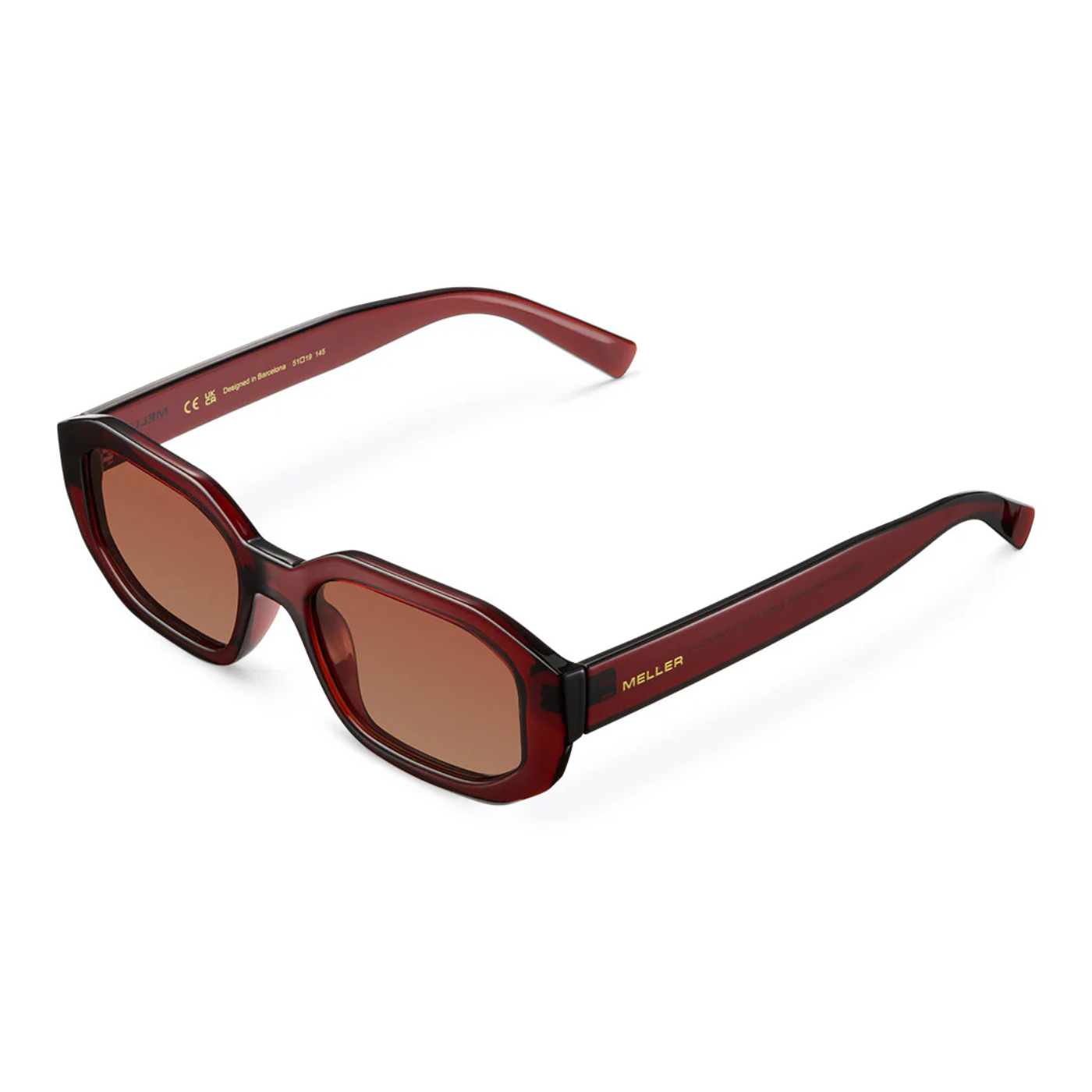 Óculos de sol Meller Kessie Maroon Brown