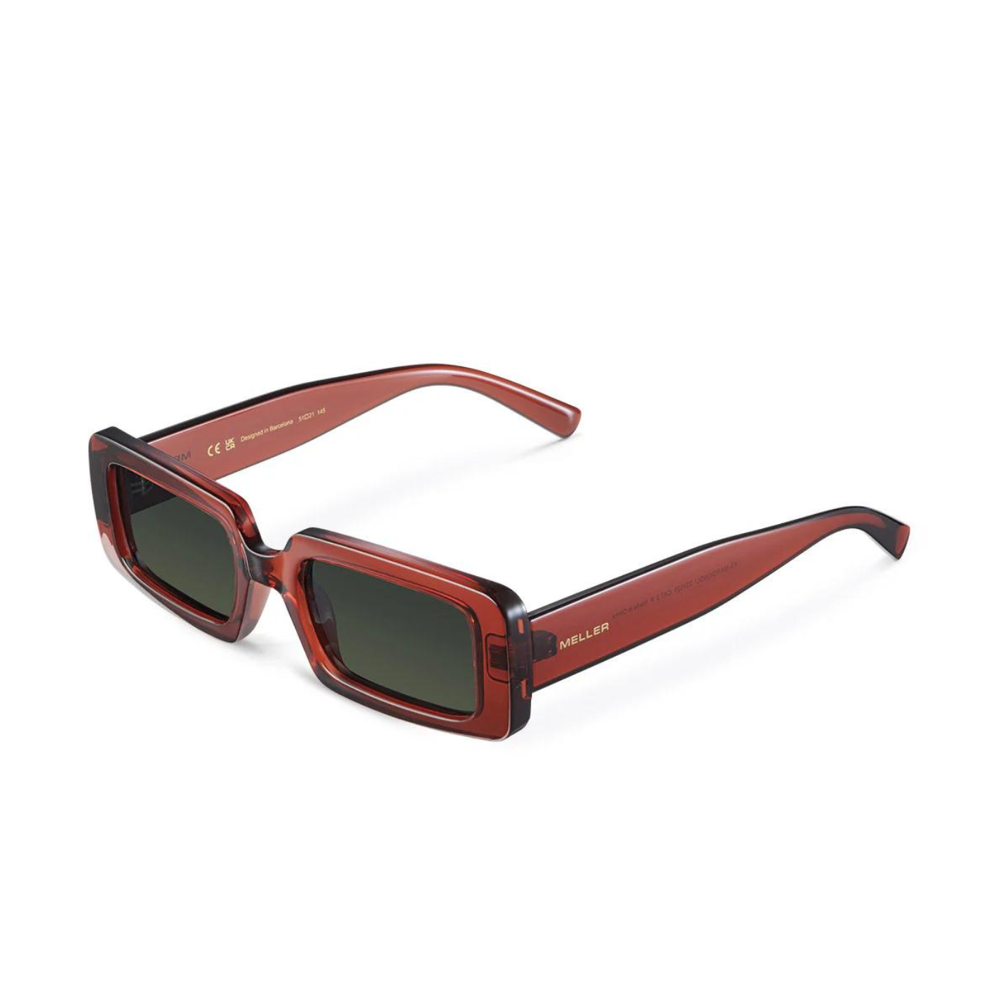 Kisai Maroon Olive Meller Sunglasses