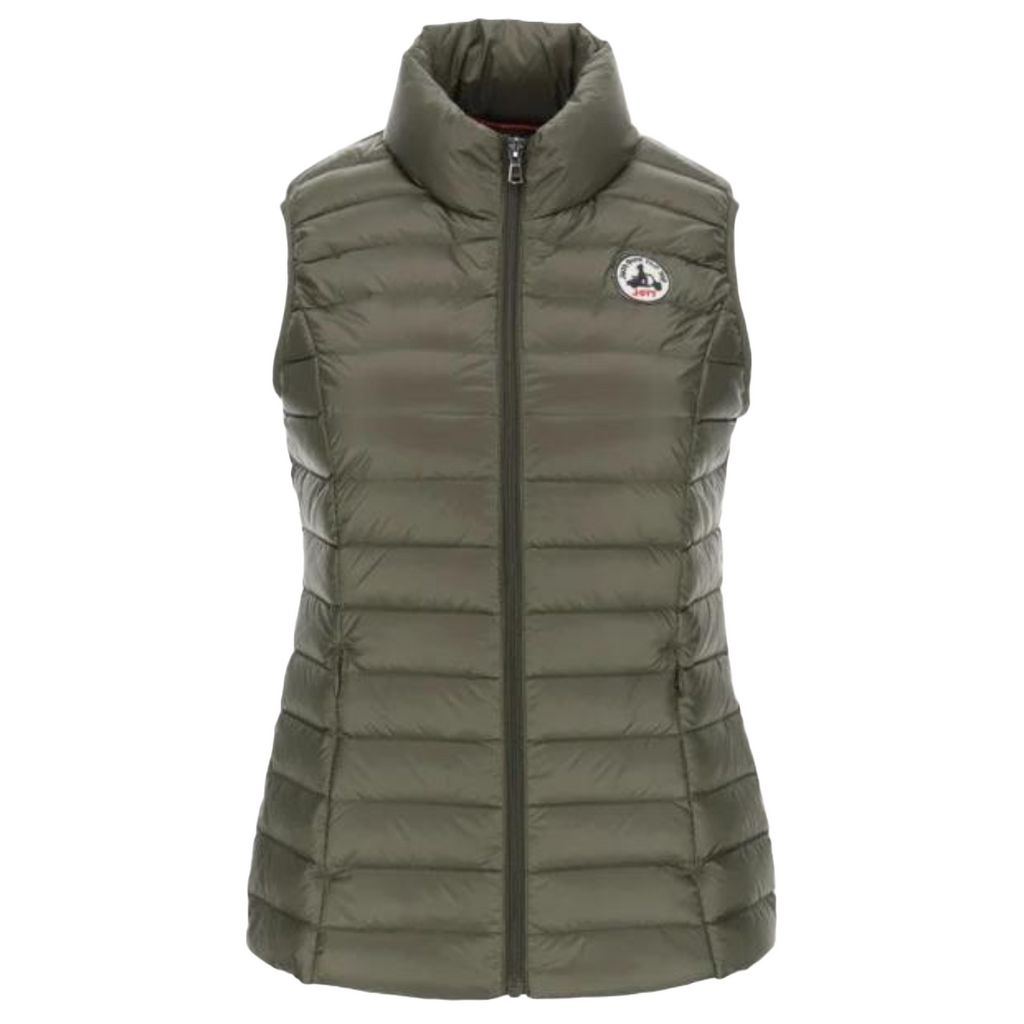 JOTT Green Silk Women's Gilet