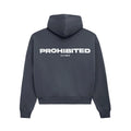 Washed Stone Prohibited 10119 Brushed Unisex Hoodie