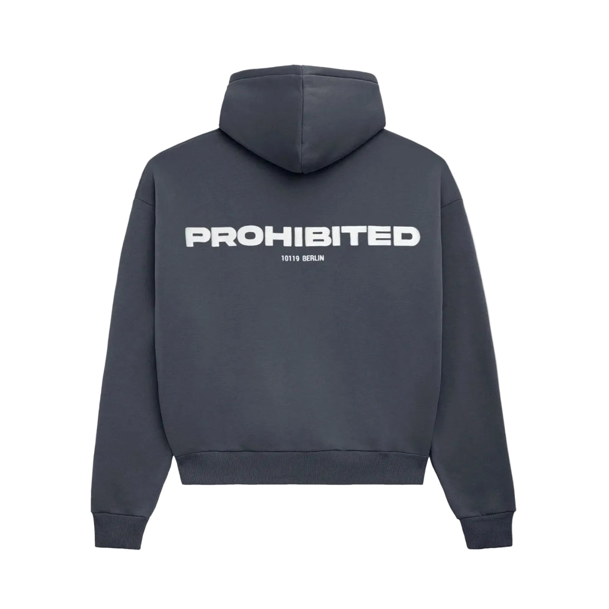Hoodie Prohibited 10119 Washed Stone