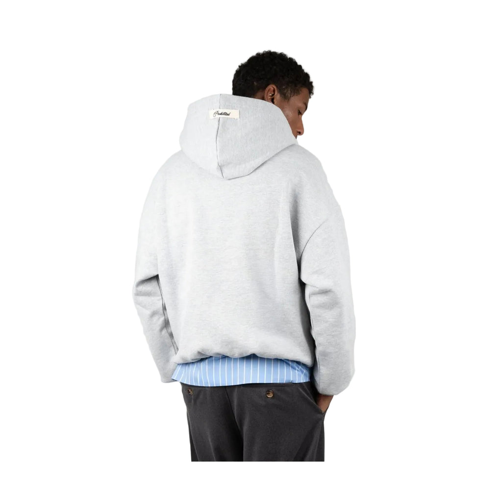 Hoodie Prohibited Double P Cinzento