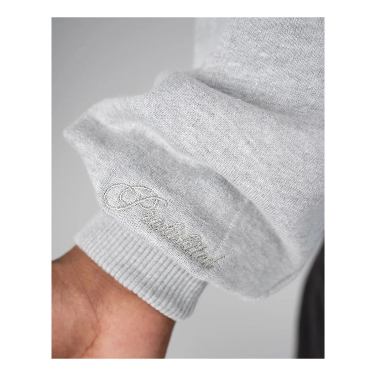 Hoodie Prohibited Double P Cinzento