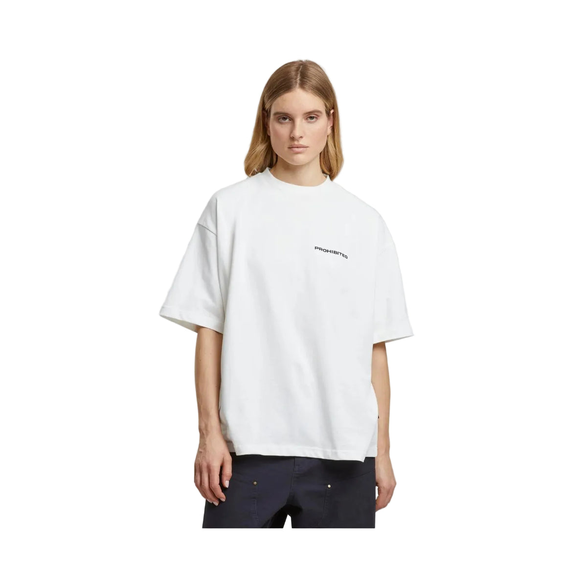 T-Shirt Prohibited 10119 Branca