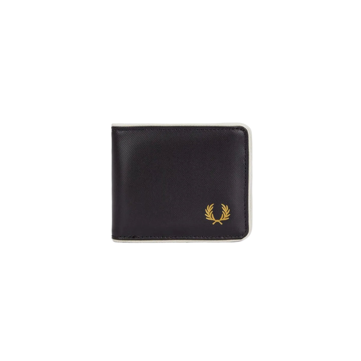 Carteira pequena clássica Fred Perry Black