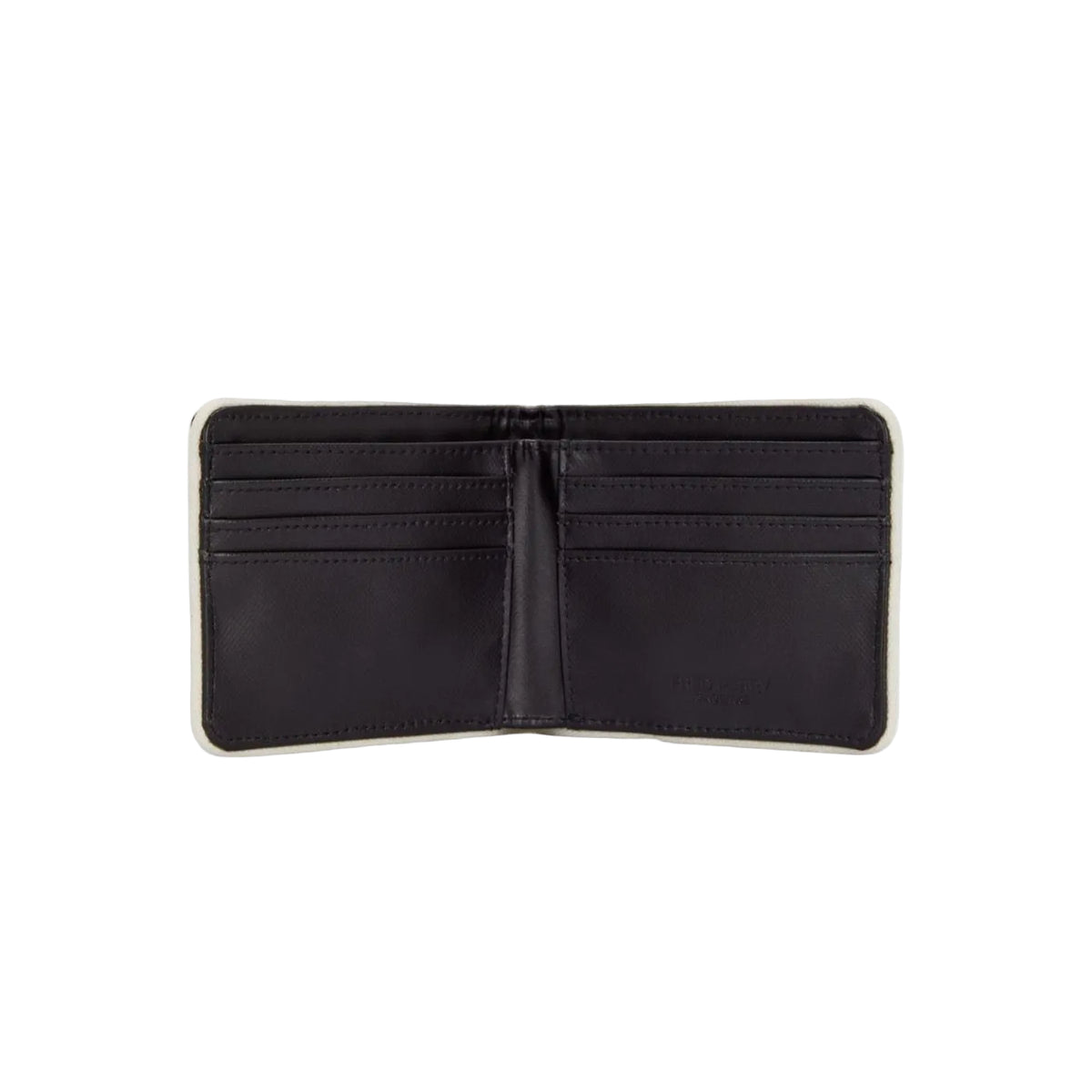 Carteira pequena clássica Fred Perry Black