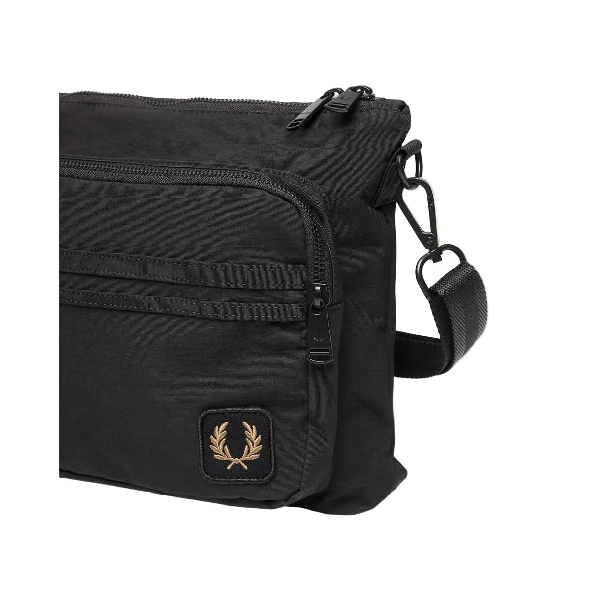 Bolsa Nylon Badge Crossbody Bag Fred Perry