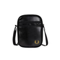 Bolsa a tiracolo pequena clássica Fred Perry All Black