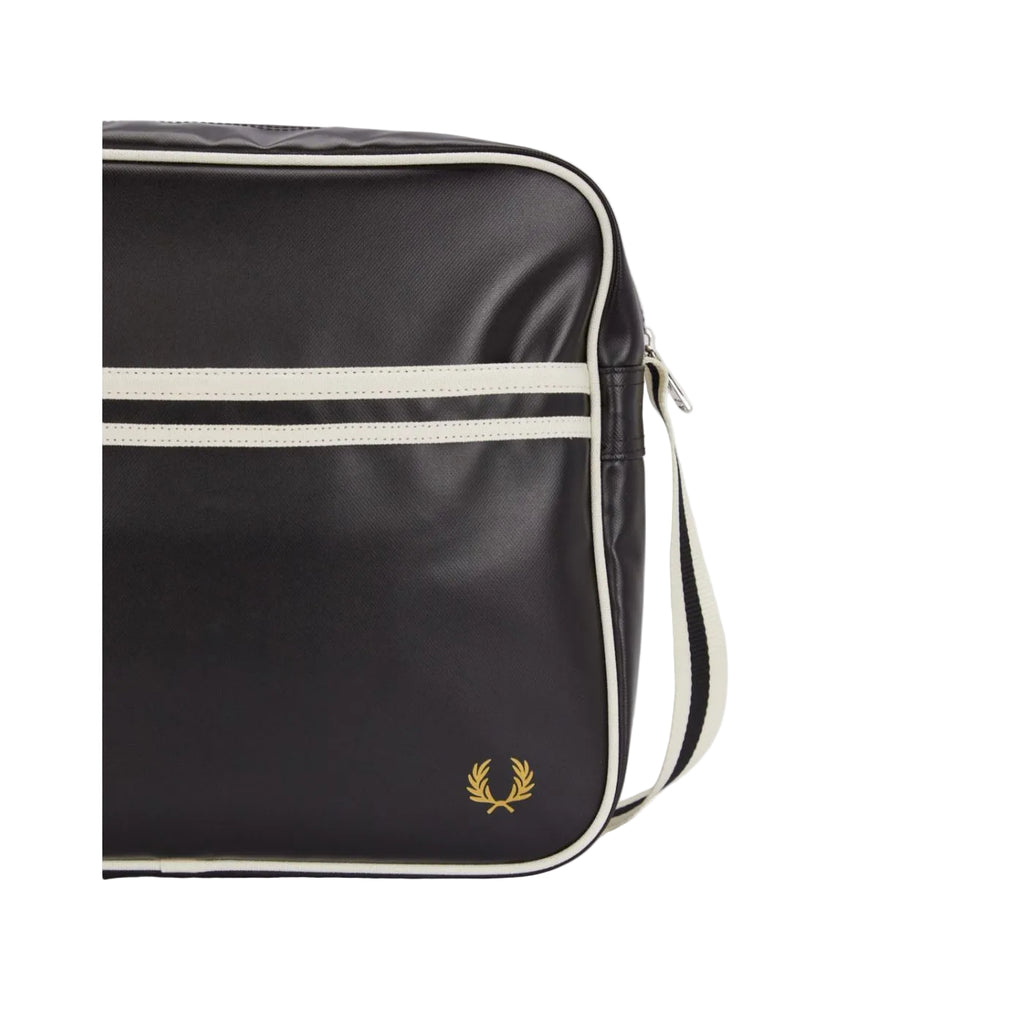 Bolsa de Ombro Clássica Fred Perry Preto