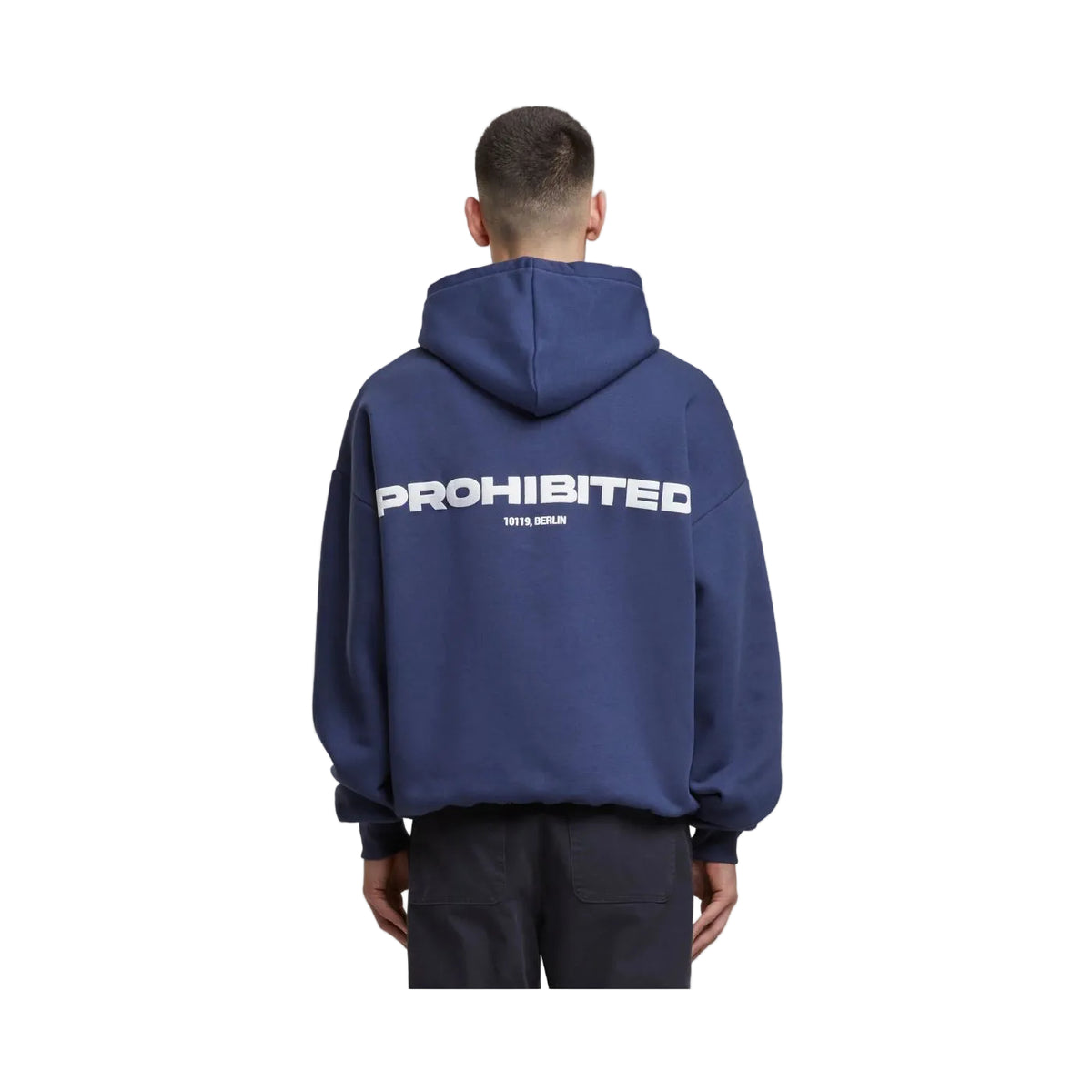 Hoodie Prohibited 10119 Azul Marinho