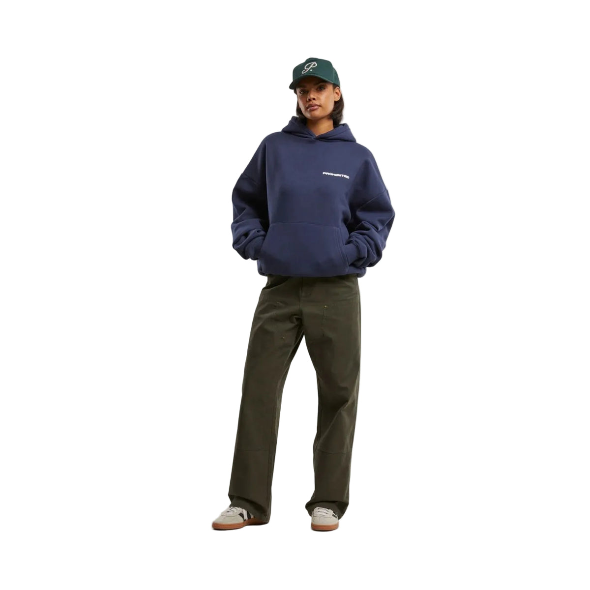 Hoodie Prohibited 10119 Azul Marinho