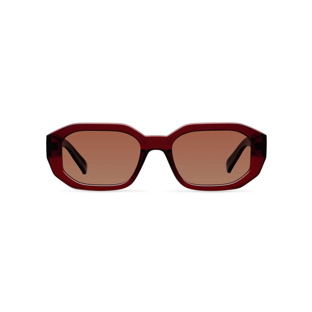 Meller Kessie Maroon Brown Sunglasses