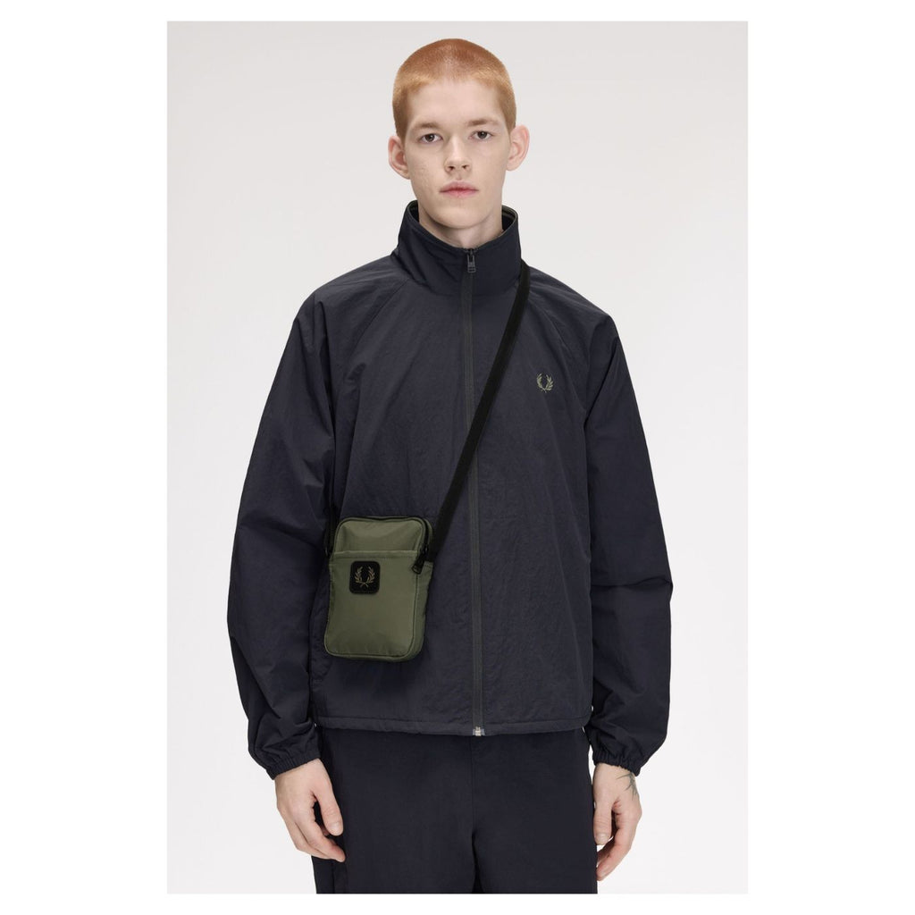 Bolsa a tiracolo pequena Fred Perry Nylon Verde