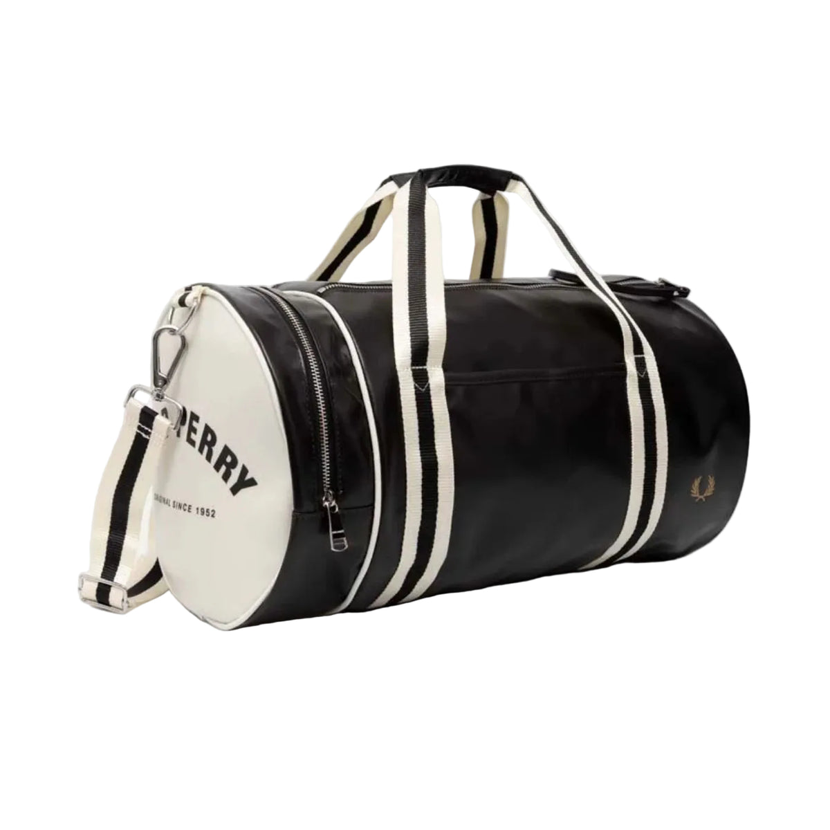 Saco Clássico Barrel Bag Fred Perry Preto
