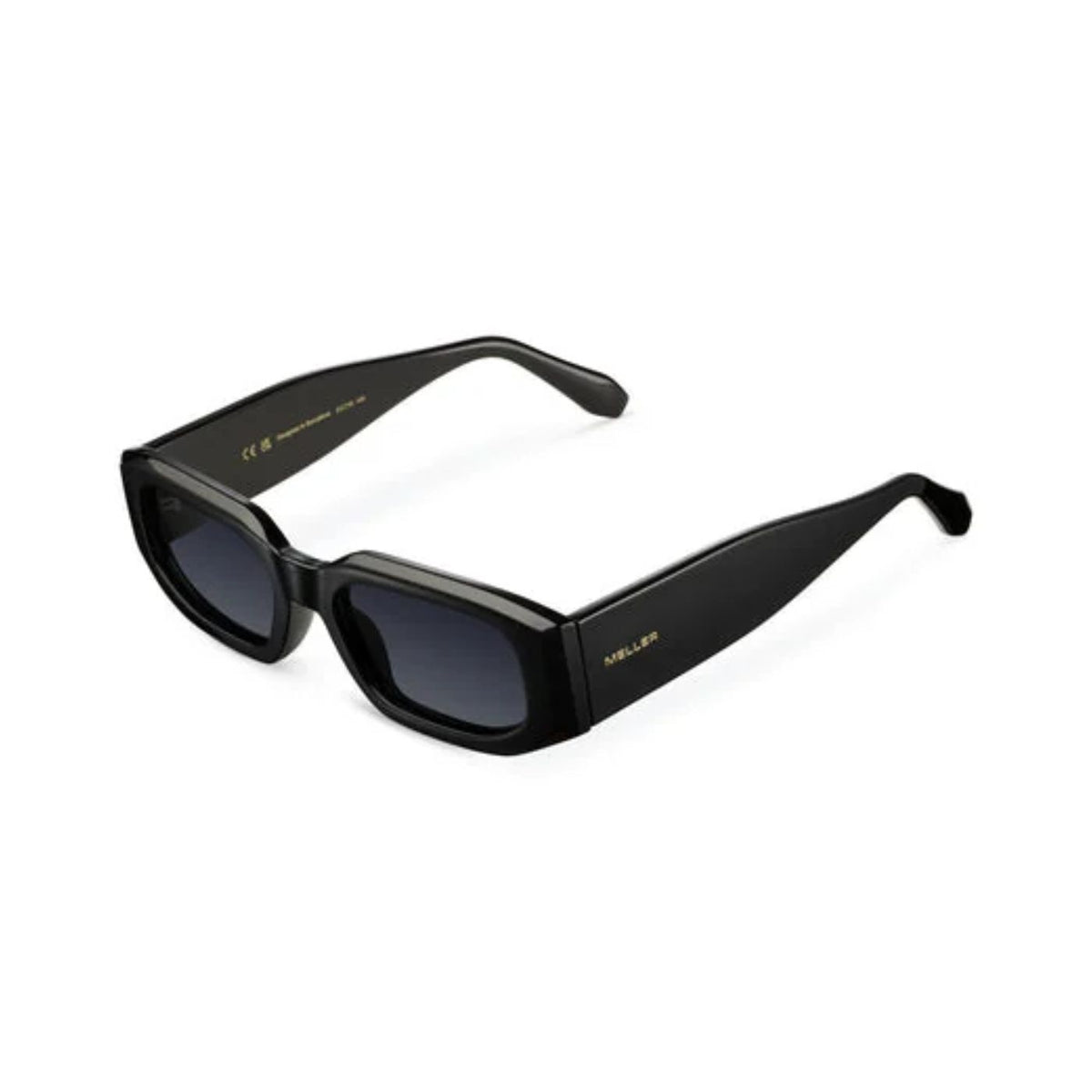 Meller Kira Unisex Sunglasses in All Black