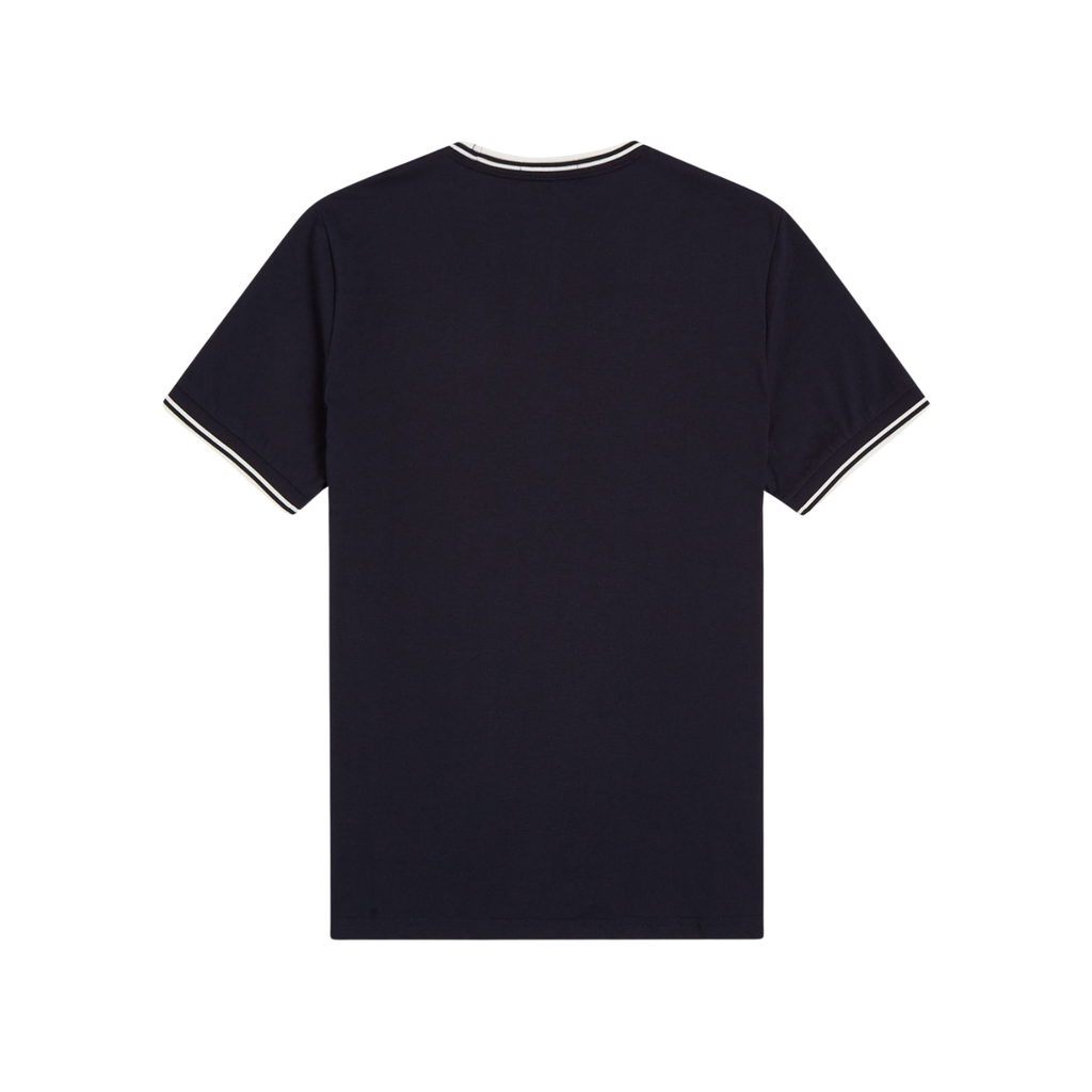 T-Shirt para homem Fred Perry Twin Tipped Azul Marinho