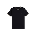 T-Shirt Fred Perry Twin Tipped Preta