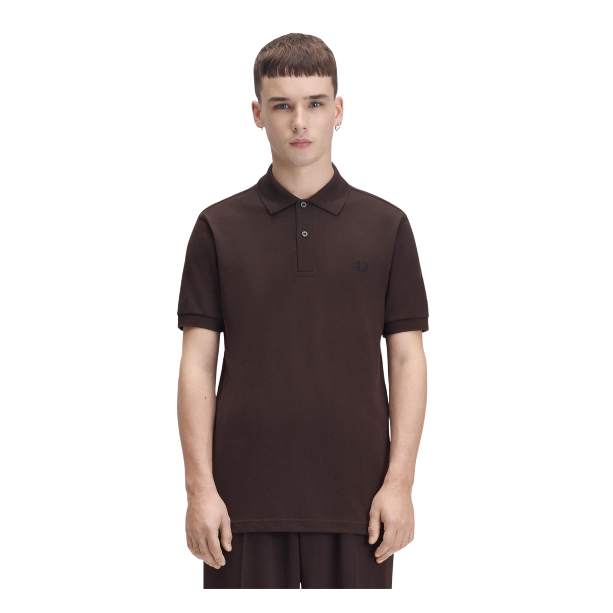Polo Castanho M6000 Fred Perry