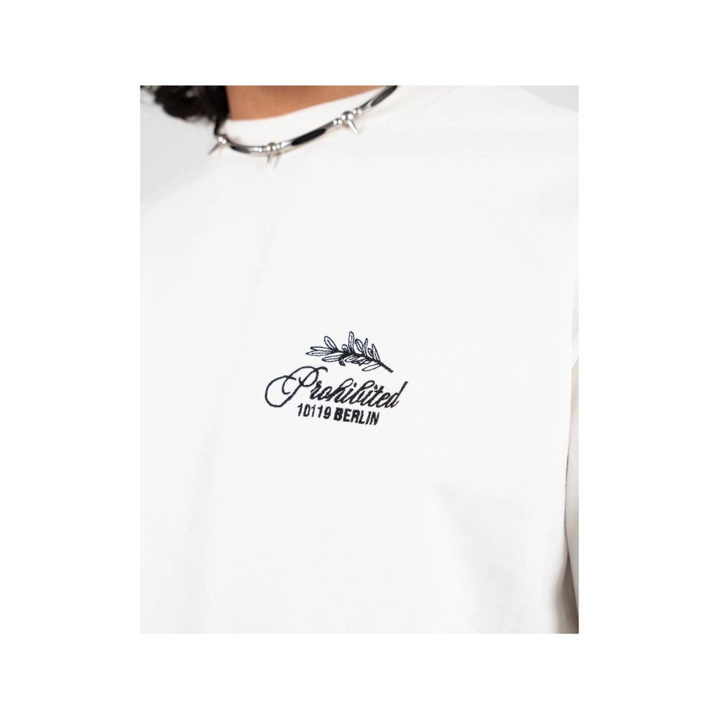 T-Shirt Prohibited PB Leaf Branca