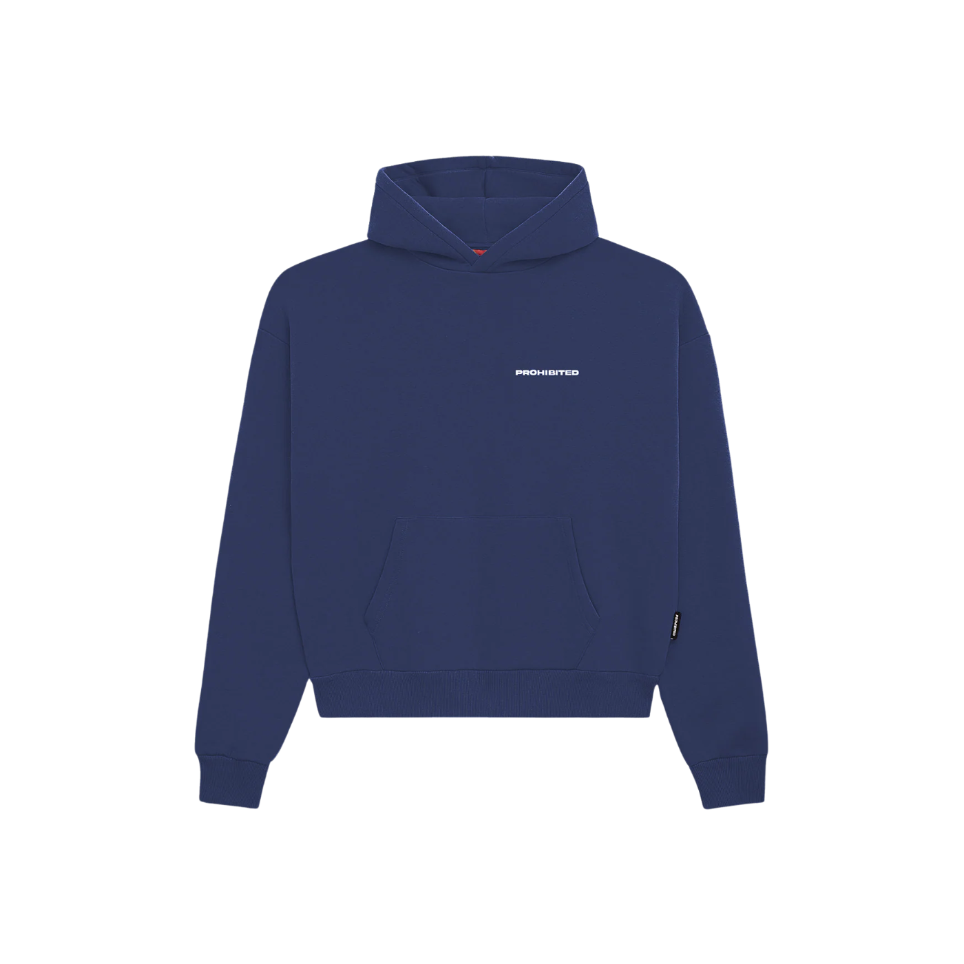 Navy Hoodie Prohibited 10119 Brushed Unisex