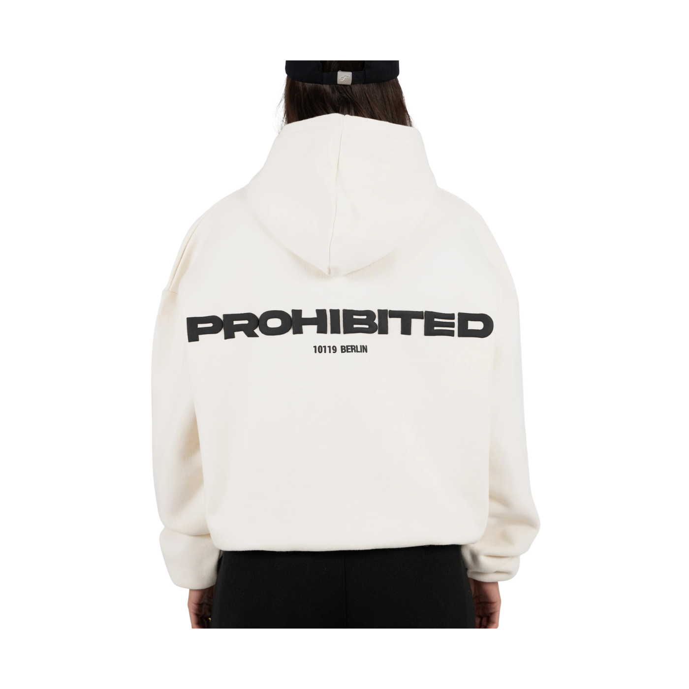 Prohibited 10119 Brushed Cream Hoodie Unisex