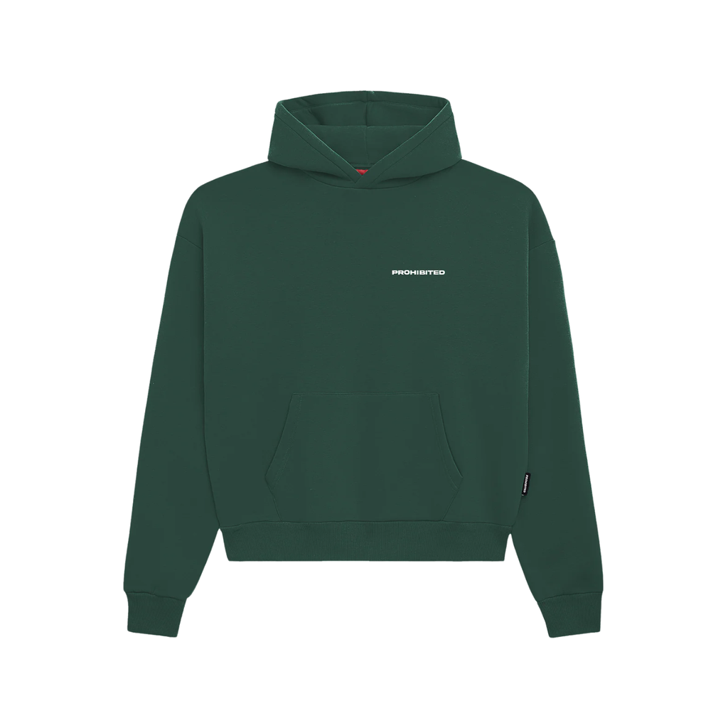 Hoodie Verde Prohibited 10119 Cardado Unissexo