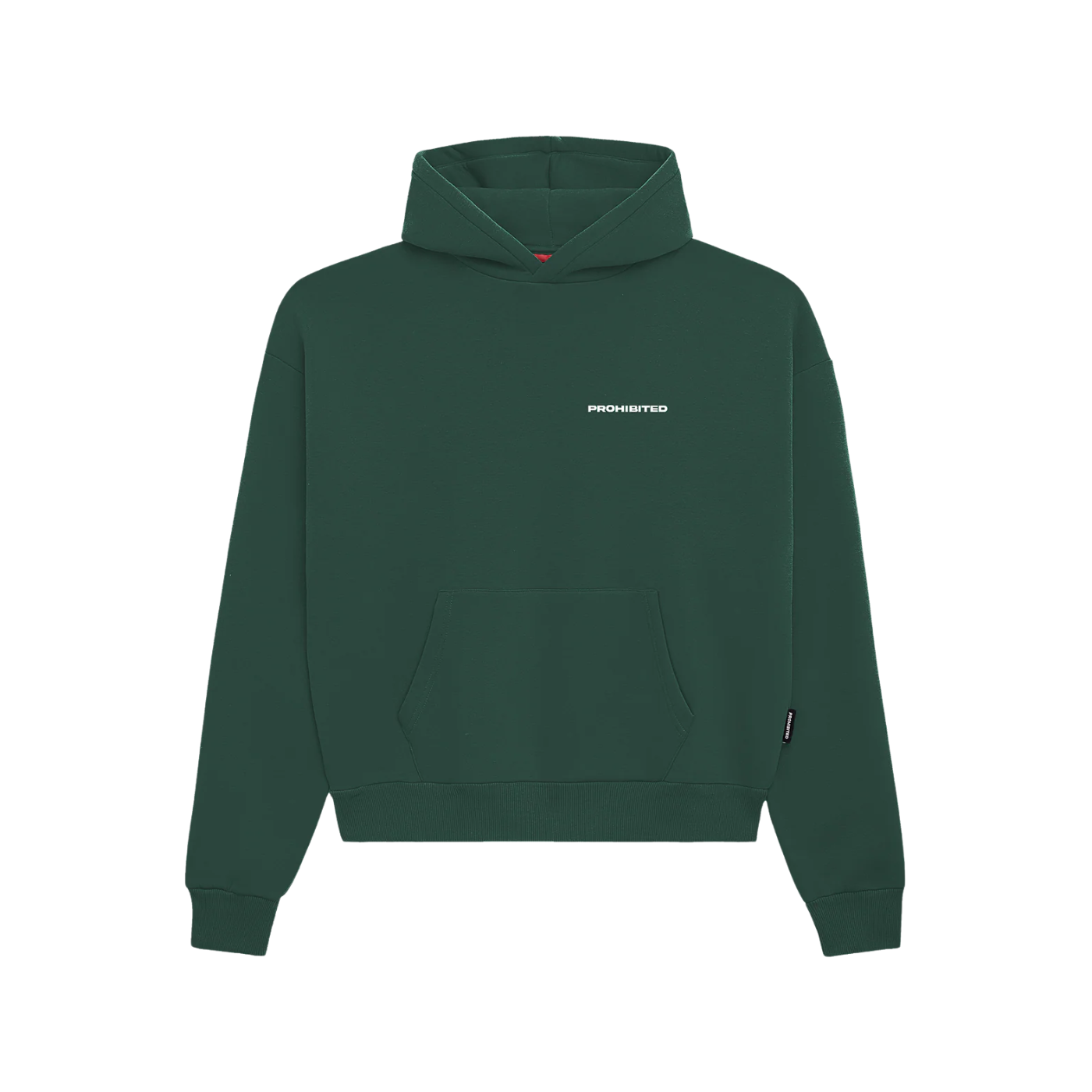 Green Hoodie Prohibited 10119 Brushed Unisex